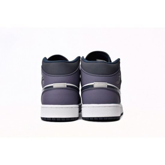 AIR JORDAN 1 MID 'SANDED PURPLE' 554724-445