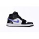 AIR JORDAN 1 MID 'BLACK RACER BLUE' 554725-084