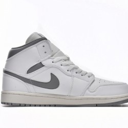 AIR JORDAN 1 MID 'NEUTRAL GREY' 554724-135