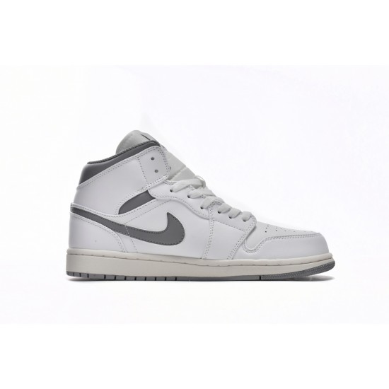 AIR JORDAN 1 MID 'NEUTRAL GREY' 554724-135