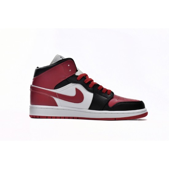 AIR JORDAN 1 MID 'ALTERNATE BRED TOE' BQ6472-079