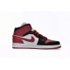 AIR JORDAN 1 MID 'ALTERNATE BRED TOE' BQ6472-079