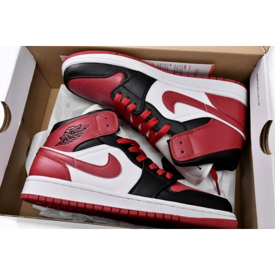 AIR JORDAN 1 MID 'ALTERNATE BRED TOE' BQ6472-079