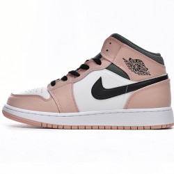 AIR JORDAN 1 MID 'PINK QUARTZ' 555112-603