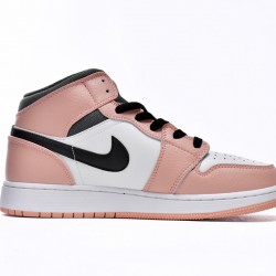 AIR JORDAN 1 MID 'PINK QUARTZ' 555112-603