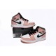 AIR JORDAN 1 MID 'PINK QUARTZ' 555112-603