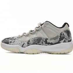 AIR JORDAN 11 RETRO LOW 'LIGHT BONE SNAKESKIN' CD6846-002