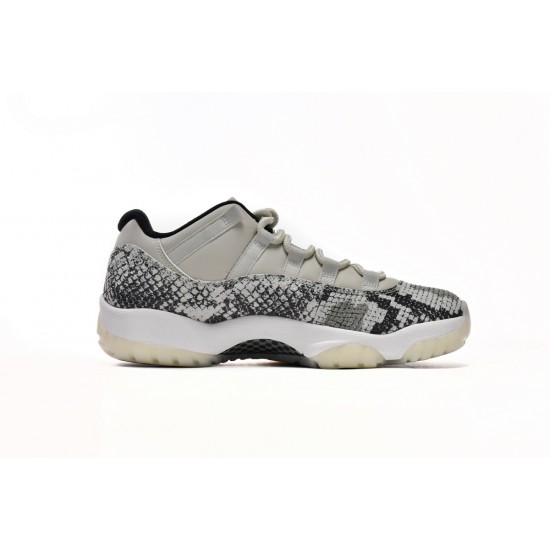 AIR JORDAN 11 RETRO LOW 'LIGHT BONE SNAKESKIN' CD6846-002