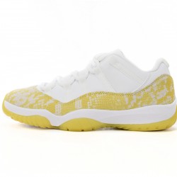 AIR JORDAN 11 RETRO LOW 'YELLOW SNAKESKIN' AH7860-107