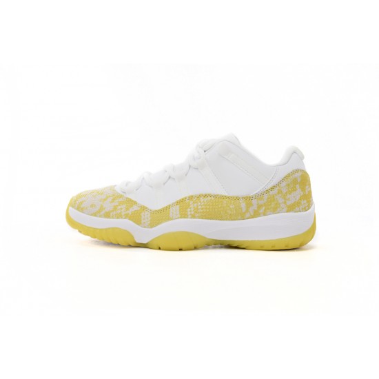 AIR JORDAN 11 RETRO LOW 'YELLOW SNAKESKIN' AH7860-107