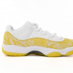 AIR JORDAN 11 RETRO LOW 'YELLOW SNAKESKIN' AH7860-107