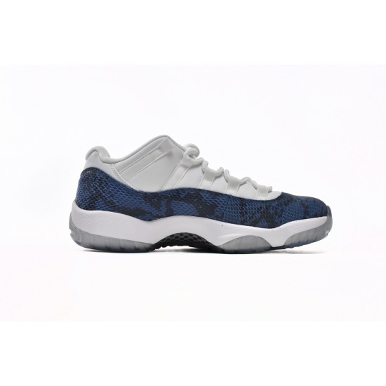 AIR JORDAN 11 RETRO LOW 'NAVY SNAKESKIN' 2019 CD6846-102