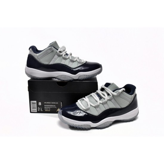  AIR JORDAN 11 RETRO LOW 'GEORGETOWN' 528895-007