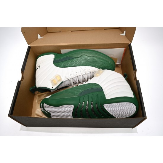 AIR JORDAN 12 RETRO WHITE GREEN 136001-063