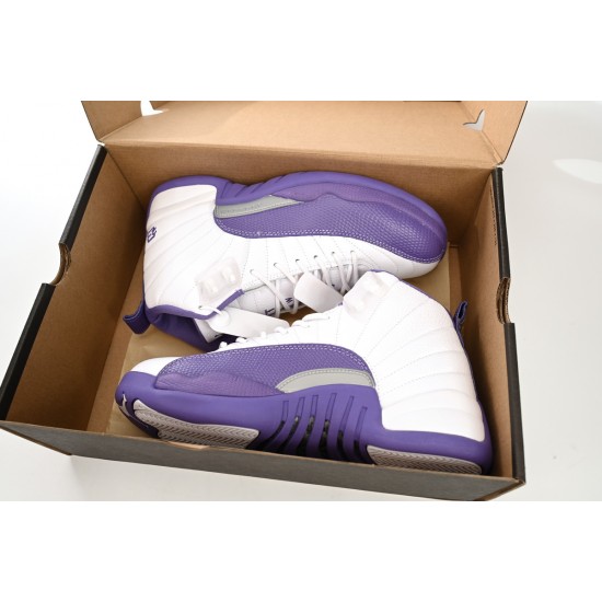 AIR JORDAN 12 RETRO WHITE PURPLE CT8013-150