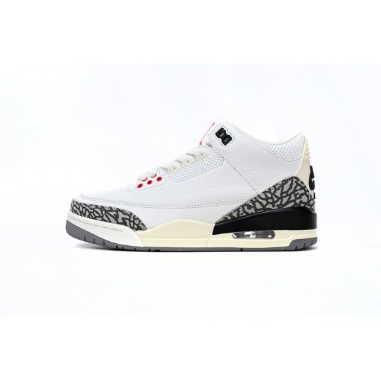 AIR JORDAN 3 RETRO 'WHITE CEMENT REIMAGINED' DN3707-100