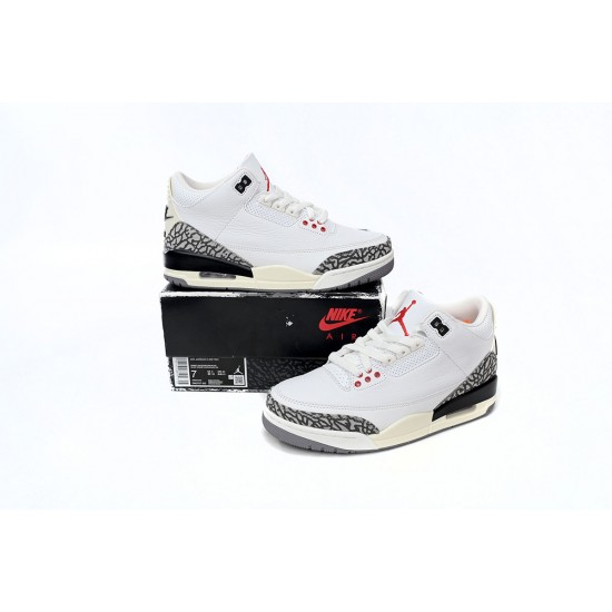 AIR JORDAN 3 RETRO 'WHITE CEMENT REIMAGINED' DN3707-100