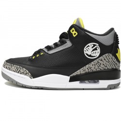 AIR JORDAN 3 RETRO OREGON DUCKS PIT CREW (BOTH) 'BLACK GRAY DARK GREEN' H011-MNJDLS-5