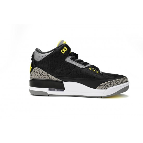 AIR JORDAN 3 RETRO OREGON DUCKS PIT CREW (BOTH) 'BLACK GRAY DARK GREEN' H011-MNJDLS-5