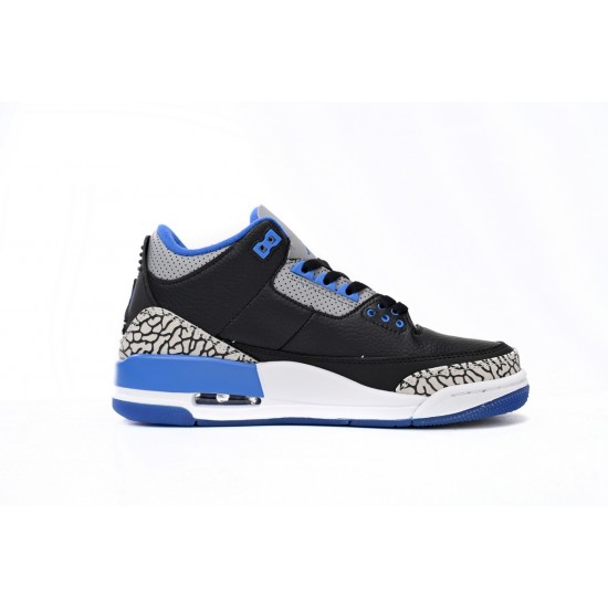 AIR JORDAN 3 RETRO 'SPORT BLUE' 136064-007