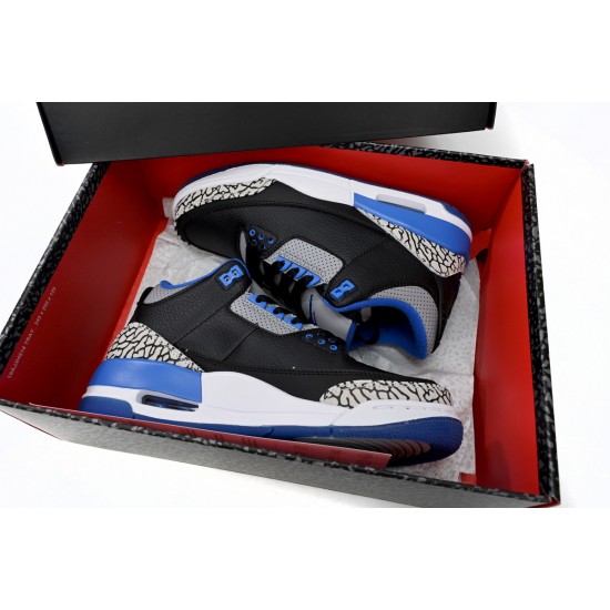 AIR JORDAN 3 RETRO 'SPORT BLUE' 136064-007