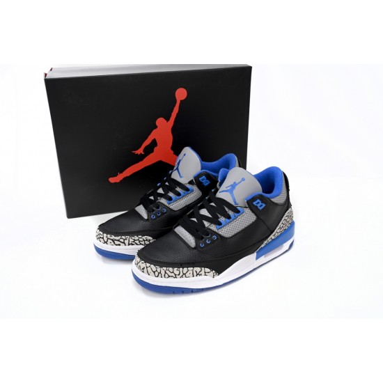 AIR JORDAN 3 RETRO 'SPORT BLUE' 136064-007