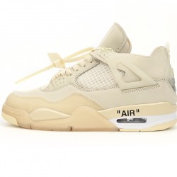 OFF-WHITE X AIR JORDAN 4 SP 'SAIL' CV9388-100