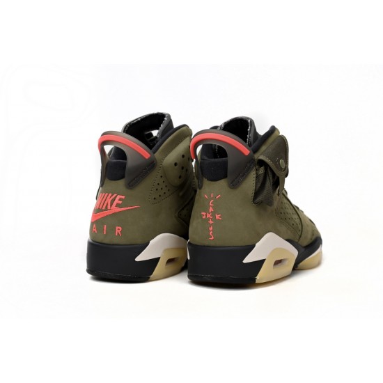 TRAVIS SCOTT X AIR JORDAN 6 RETRO 'OLIVE' CN1085-200