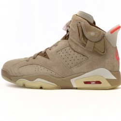 TRAVIS SCOTT X AIR JORDAN 6 RETRO 'BRITISH KHAKI' DH0690-200